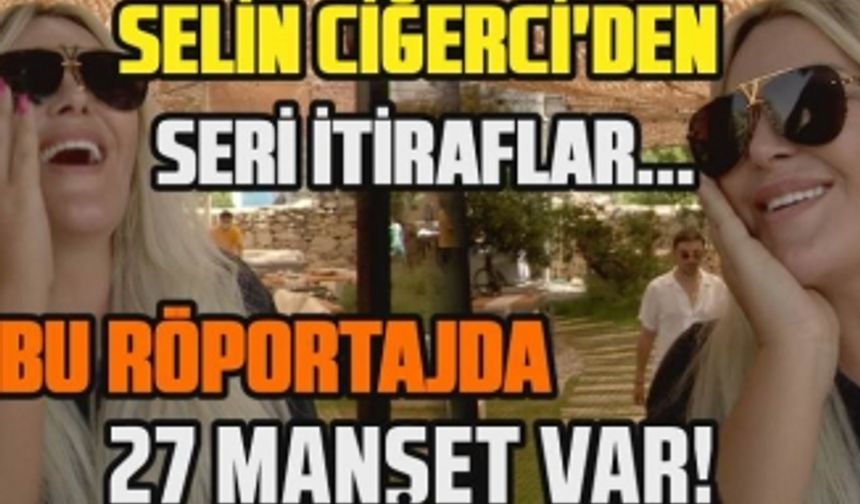 Selin Ciğerci'den Magazin Burada' ya eğlenceli itiraflar! "Kocam hevesini alsın..."