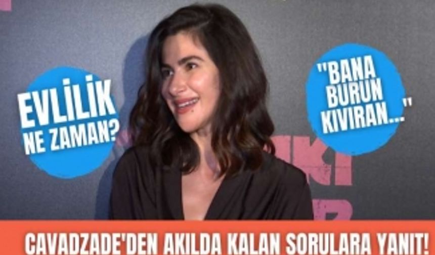 Nesrin Cavadzade annesi Feride Cavadzade ile Zoraki Misafir filminin galasındaydı. Evlilik sorusuna ne yanıt verdi?