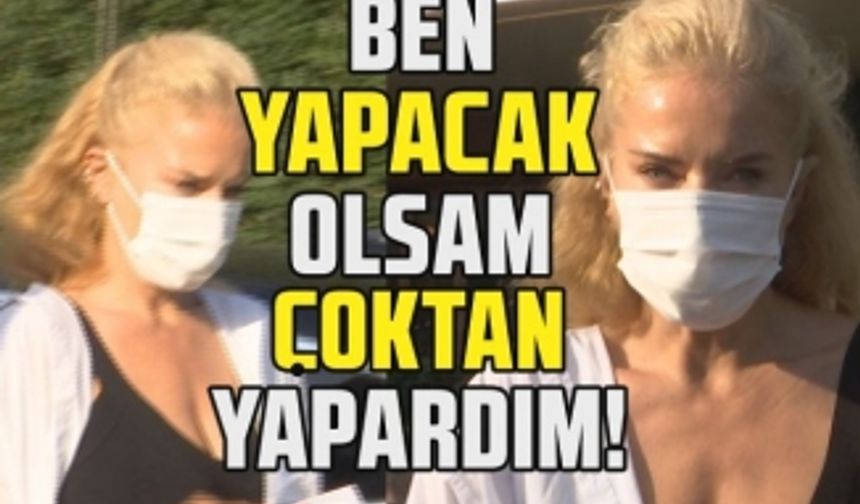 Burcu Esmersoy'dan bikini açıklaması! Burcu Esmersoy ekranlara ne zaman geri dönüyor?