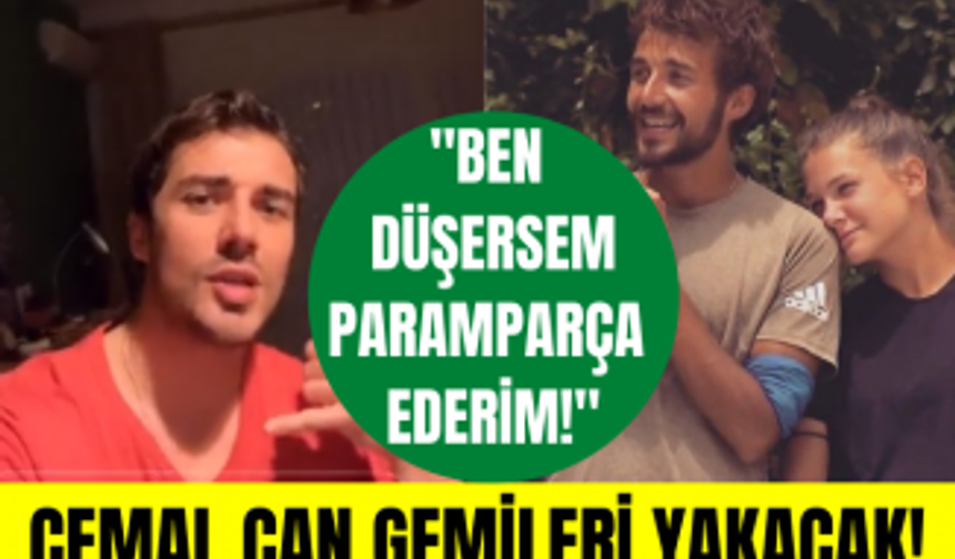 Cemal can'dan Survivor 2022 All Star'da yarışan Barış Murat Yağcı ve Nisa Bölükbaşı'na gönderme