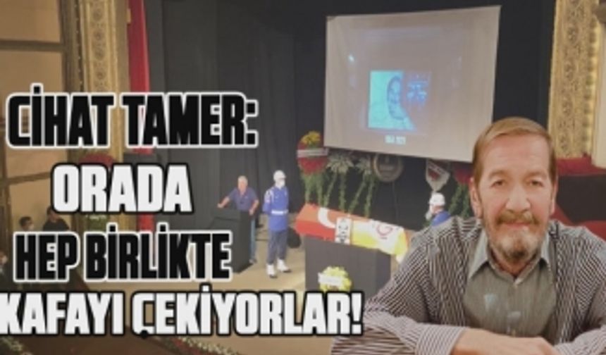 Cihat Tamer'in Ferhan Şensoy'un cenazesinde açıklamaları olay oldu! ''Şimdi Ferhan-Rasim beraber meyhanede içiyorlar!''