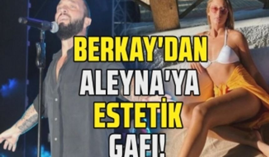 Berkay Survivor Aleyna Kalaycıoğlu'nun burun estetiği yaptırdığını itiraf etti!