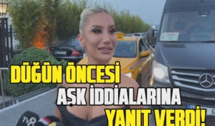 İrem Derici Ece Seçkin'in düğününe katıldı | Derici Cem Belevi ile aşk iddialarına cevap verdi!