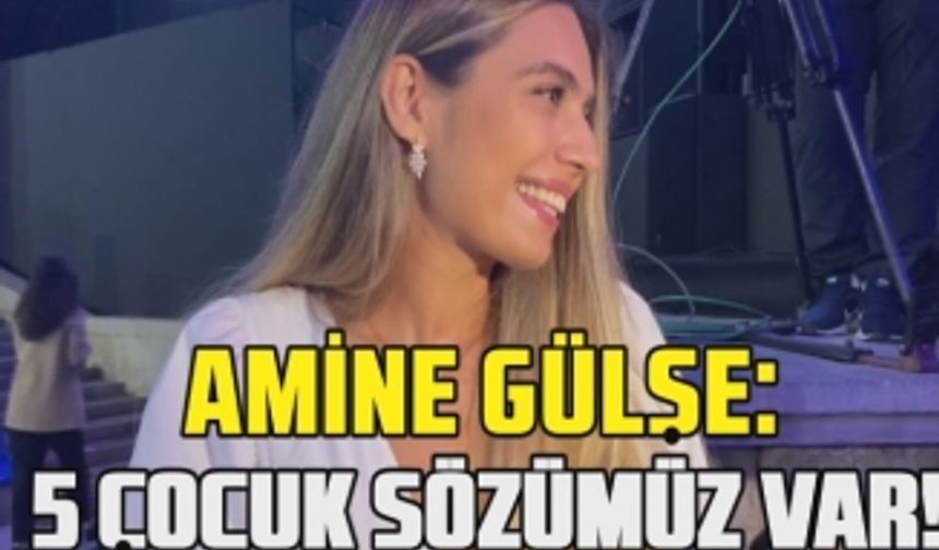 Amine Gülşe Özil Harbiye'de bomba açıklamalar yaptı! | ''5 çocuk sözümüz var!''