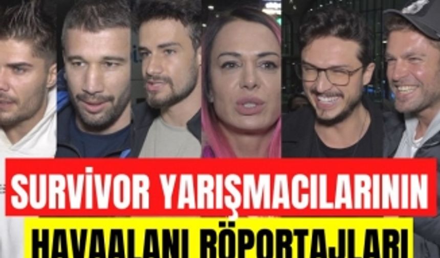 Survivor 2022 All Star | Survivor All Star 2022 yarışmacılarının havaalanındaki son açıklamaları!