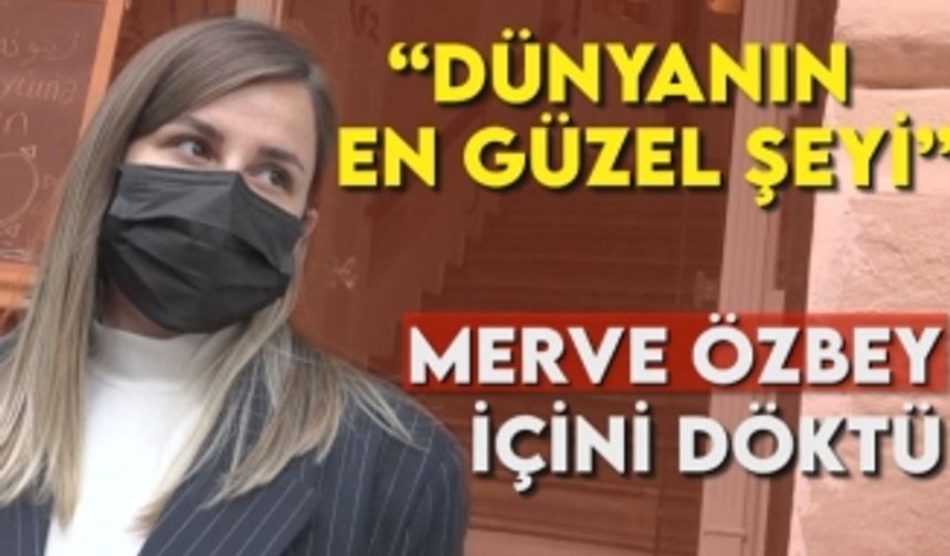 Merve Özbey konser planını açıkladı!