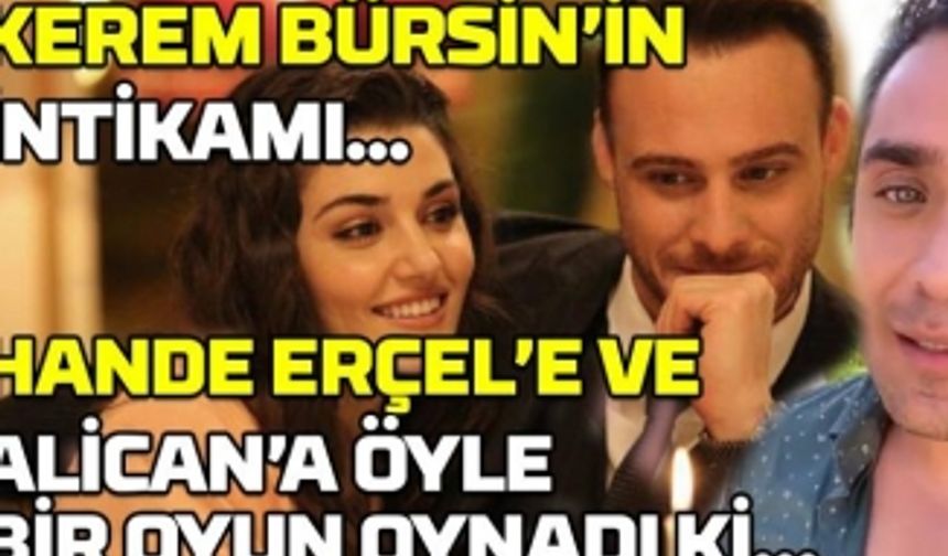 Kerem Bürsin ve Hande Erçel şakalarıyla Sen Çal Kapımı dizisi setini kırdı geçirdi!