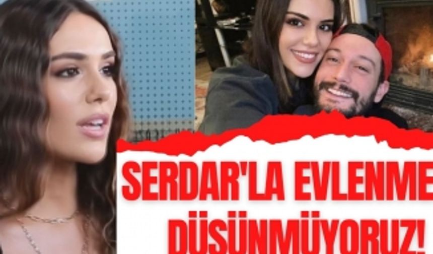 Özgü Kaya'dan evlilik sorularına net cevap! Özgü Kaya ve Burak Serdar Şanal ne zaman evlenecek?