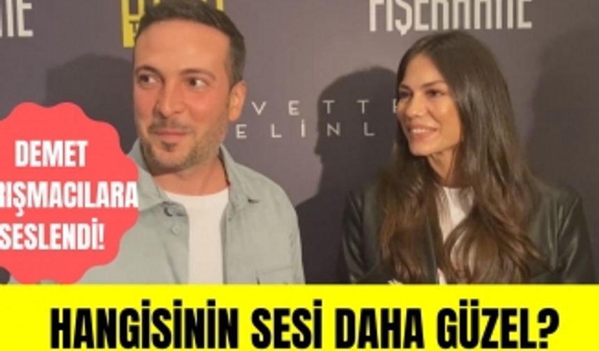 Oğuzhan Koç ve Demet Özdemir gülmekten kırdı geçirdi! Oğuzhan sevgilisinin sesini beğeniyor mu?