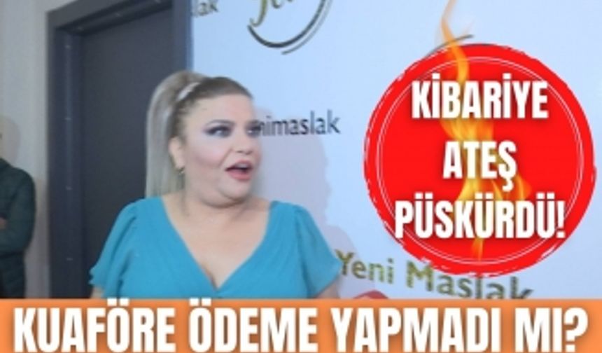 Kibariye kuaföre ödeme yapmadığı iddialarına tepki gösterdi! | Müjdeyi duyurdu