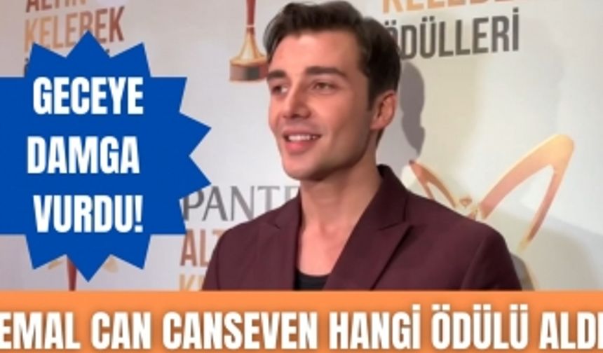 Cemal Can Canseven 'En İyi Erkek Influencer' ödülüne layık görüldü!