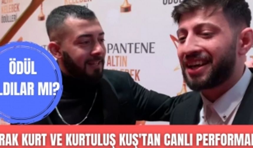 Burak Bulut ve Kurtuluş Kuş'tan 'Sevmedim Deme' performansı! | Altın Kelebek'i coşturdular!