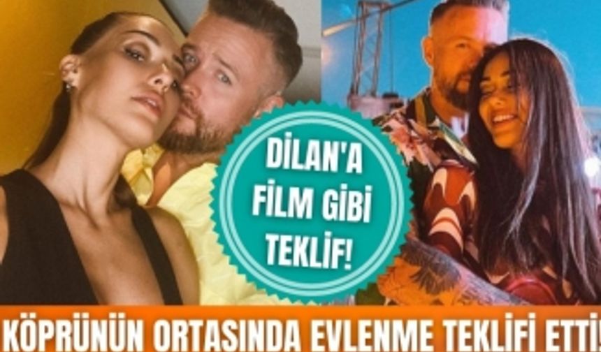 Dilan Çiçek Deniz evleniyor! Güzel oyuncuya İzlandalı sevgilisinden köprüde sürpriz evlilik teklifi!