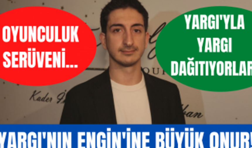 Yargı dizisinin Engin'i Onur Durmaz "Yılın En İyi Çıkış Yapan Oyuncusu" ödülünü aldı!