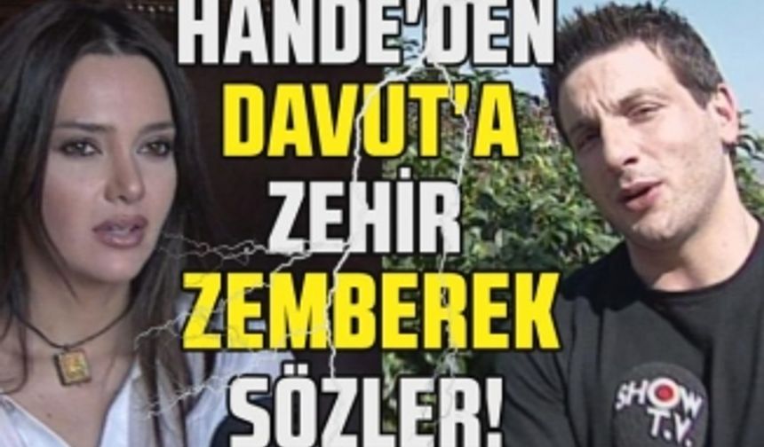 Hande Ataizi'nden Davut Güloğlu'na sert sözler! Özel hayatları çok konuşulmuştu!