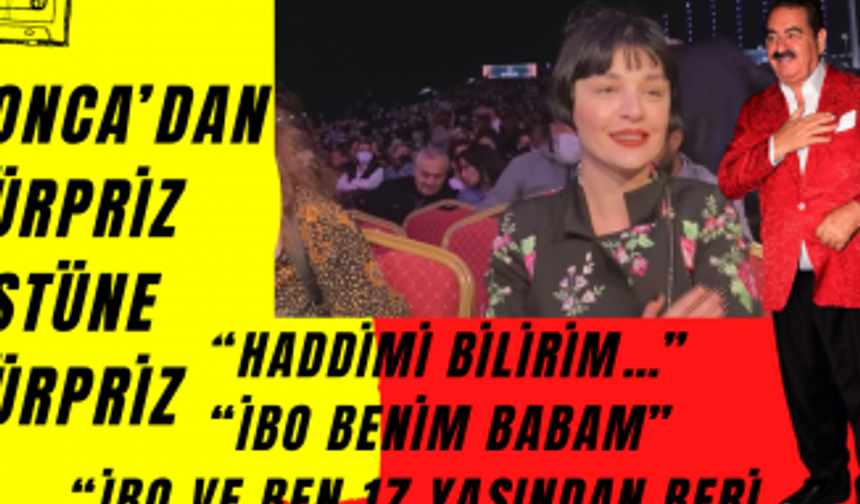 Gonca Vuslateri'den İbrahim Tatlıses konserinde olay açıklamalar! “İbo ve ben 17 yaşından beri...!''