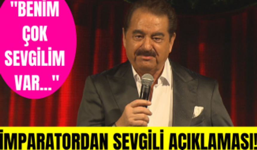 İbrahim Tatlıses'ten sevgili açıklaması! İbrahim Tatlıses'in Sevgililer Günü performansı!