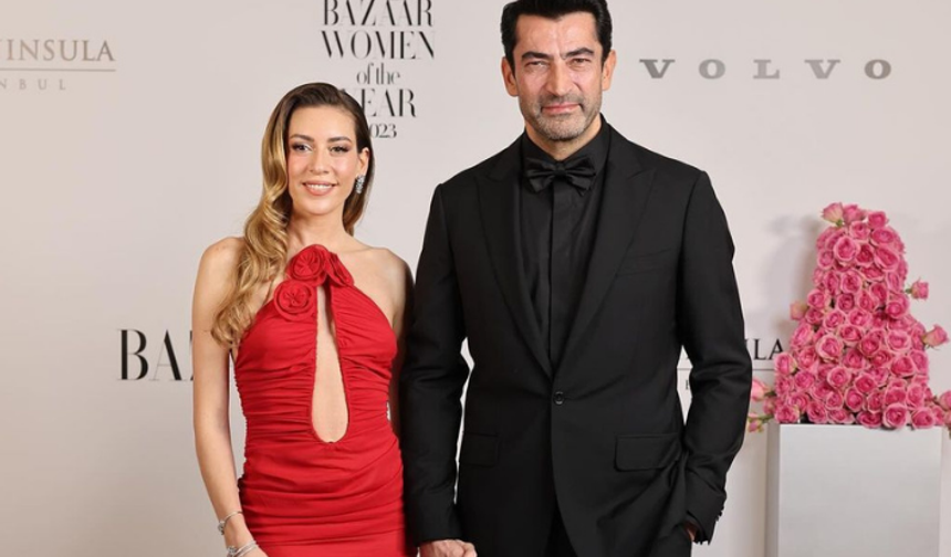 Kenan İmirzalıoğlu ve Sinem Kobal ödül törenine damga vurdular!