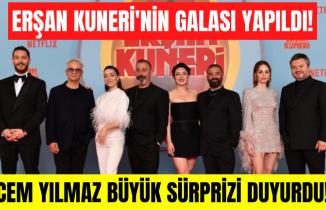 Netflix'in Yeni Dizisi "Erşan Kuneri"nin Galası Yapıldı! Cem Yılmaz, 2 ...