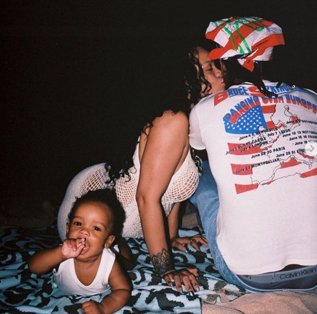 Rihanna'nın oğlu 1 yaşında